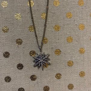 Starburst pendant necklace